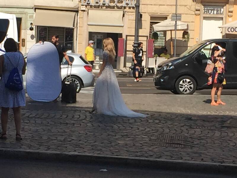Wilma de Krom in Italie