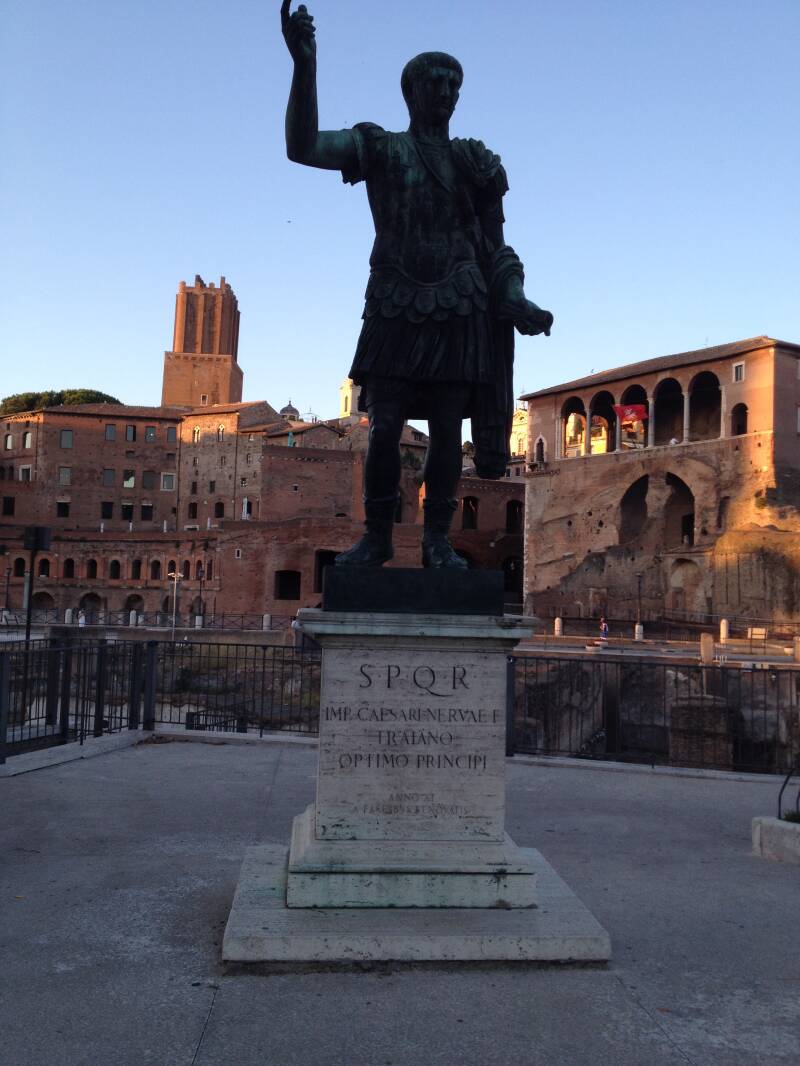 Wilma de Krom in Rome