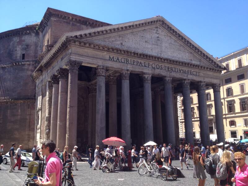 Wilma de Krom in Rome
