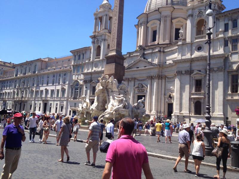 Wilma de Krom in Rome