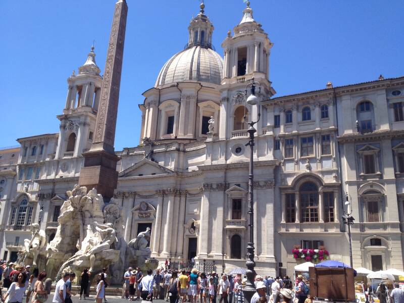 Wilma de Krom in Rome