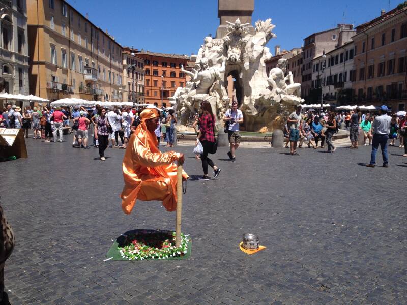 Wilma de Krom in Rome