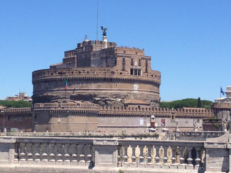 Wilma de Krom in Rome