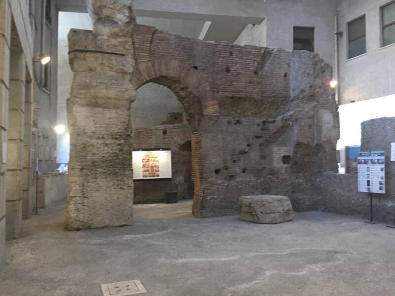 Wilma de Krom in Italie