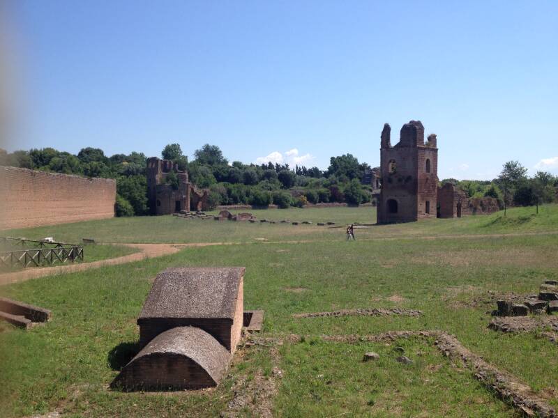 Wilma de Krom in Rome