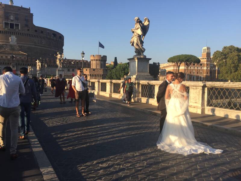 Wilma de Krom in Italie