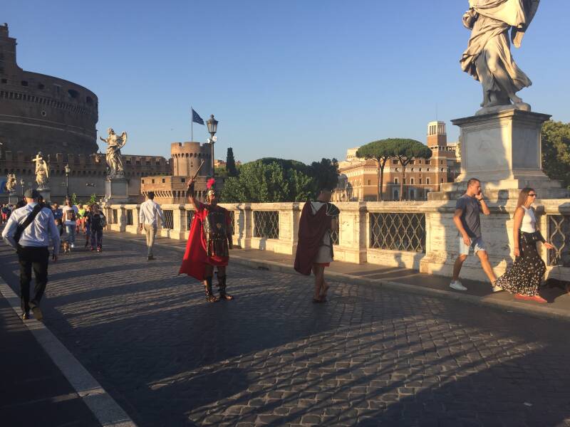 Wilma de Krom in Italie