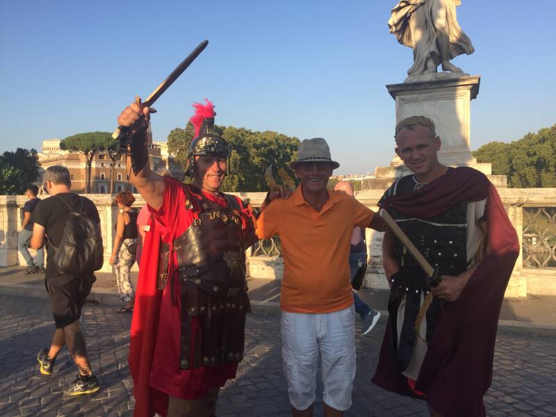 Wilma de Krom in Italie