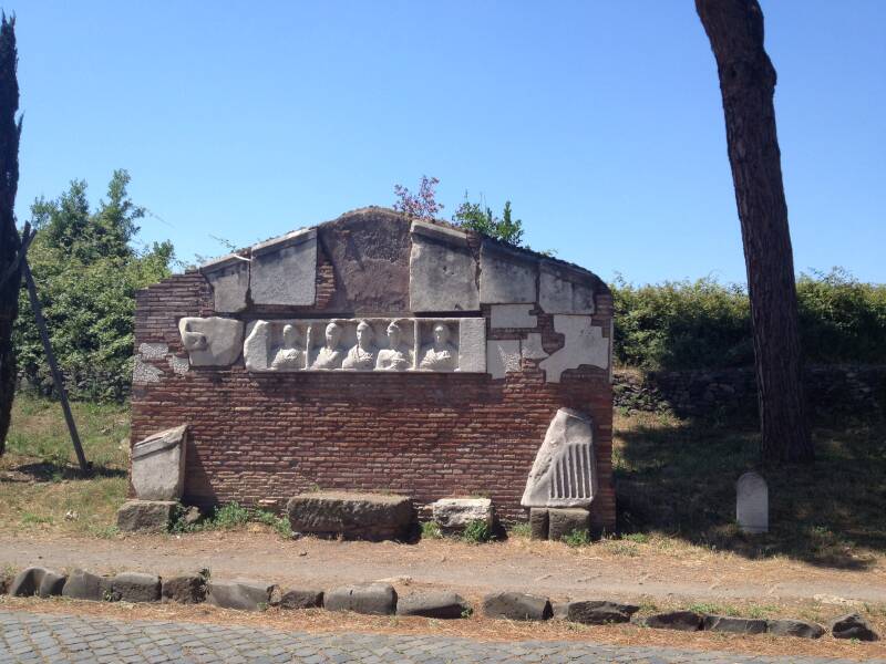 Wilma de Krom in Rome