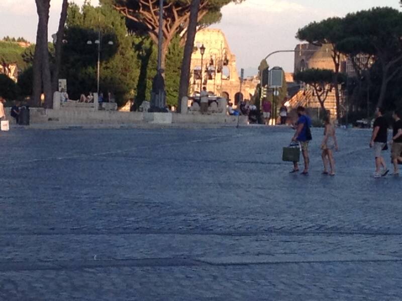 Wilma de Krom in Rome