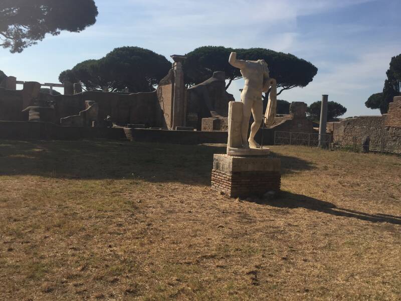 Wilma de Krom in Italie