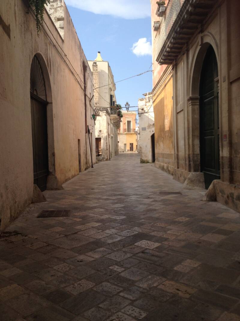 Wilma de Krom in Puglia