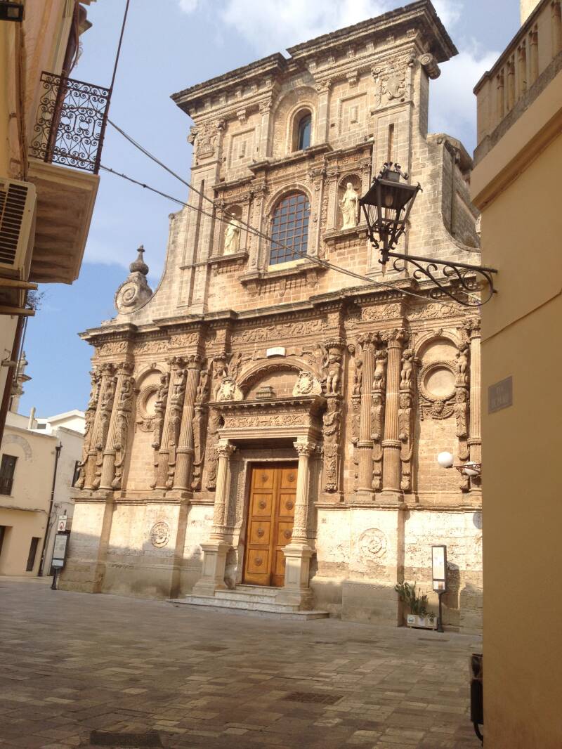 Wilma de Krom in Puglia