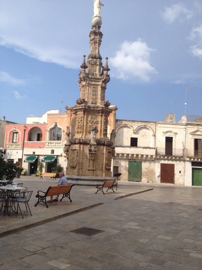 Wilma de Krom in Puglia