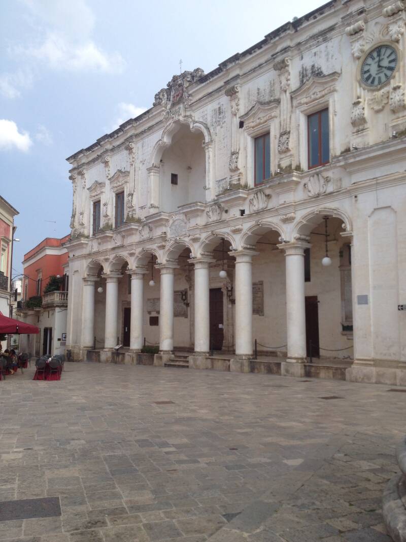 Wilma de Krom in Puglia