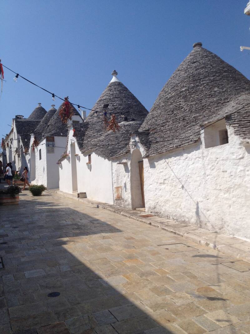 Wilma de Krom in Puglia