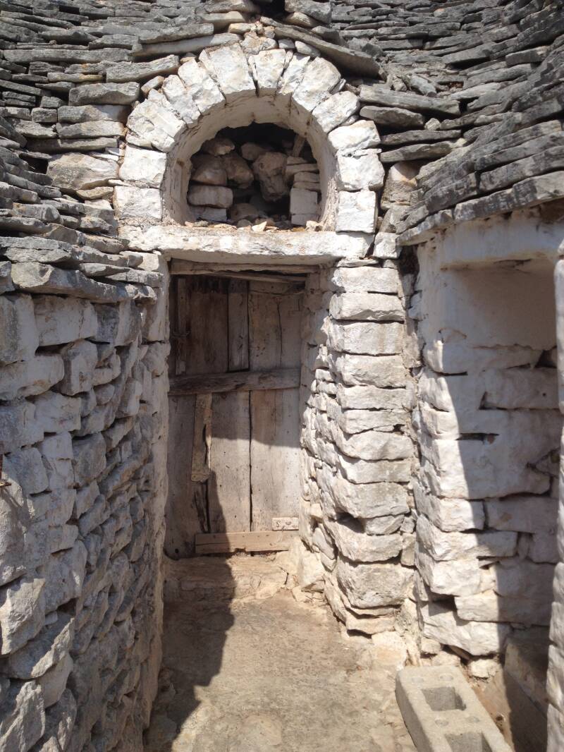 Wilma de Krom in Puglia