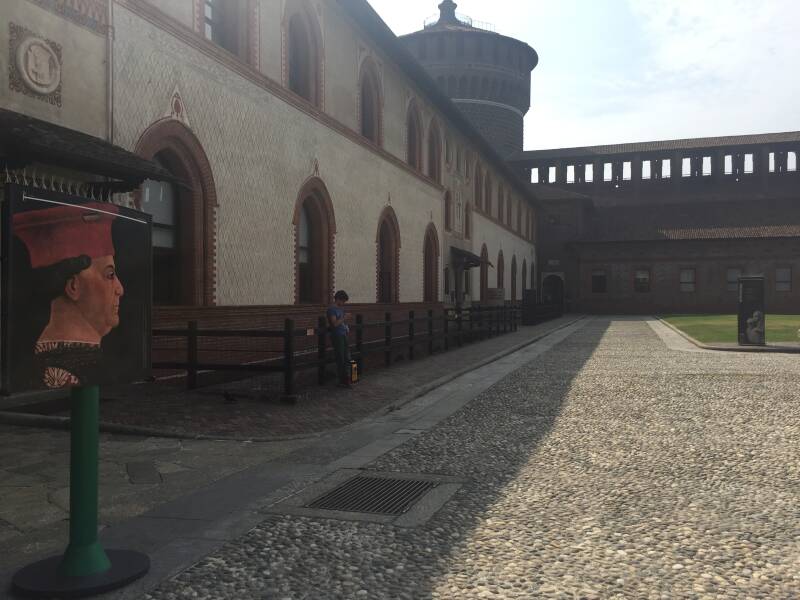 Wilma de Krom in Italie