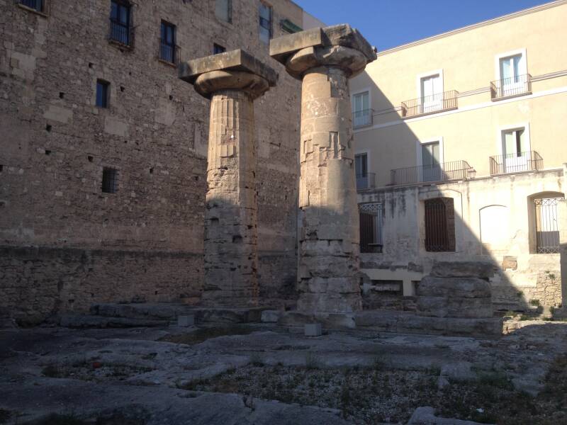 Wilma de Krom in Puglia