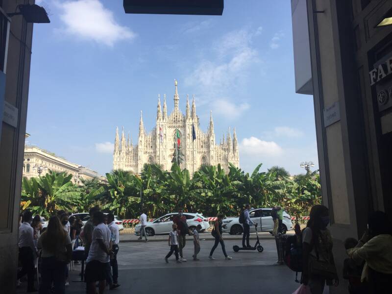 Wilma de Krom in Italie
