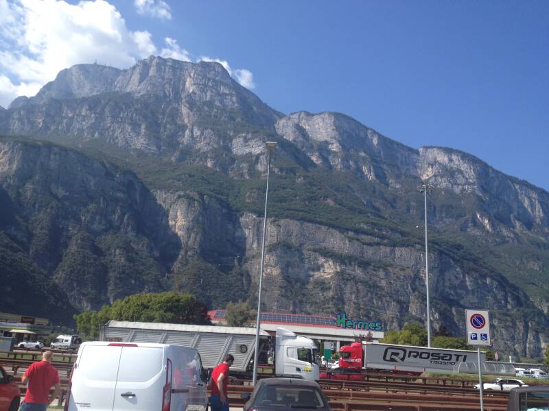 Wilma de Krom in Amalfi
