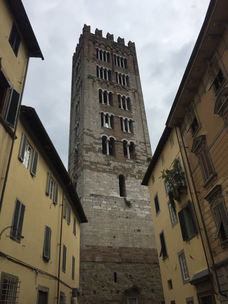 Wilma de krom in Toscane