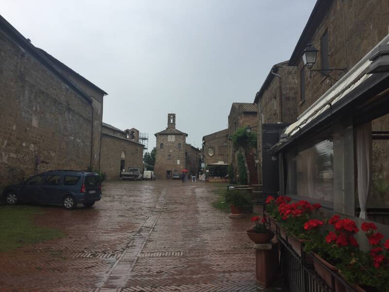 Wilma de krom in Toscane