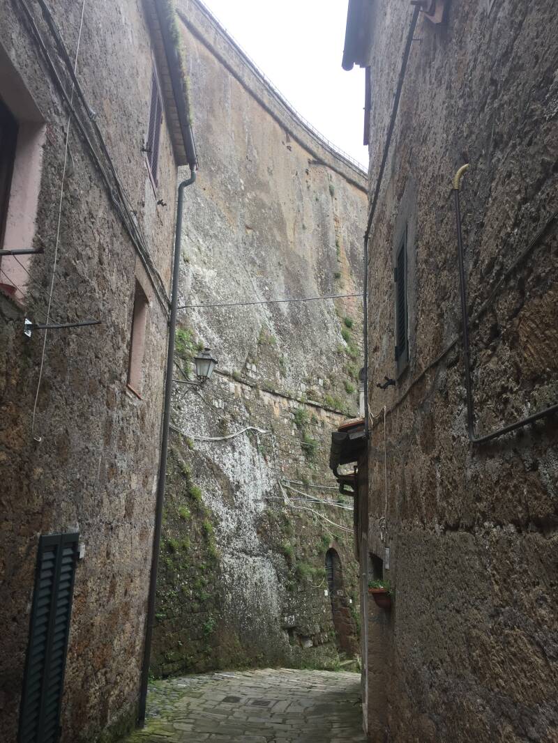 Wilma de krom in Toscane