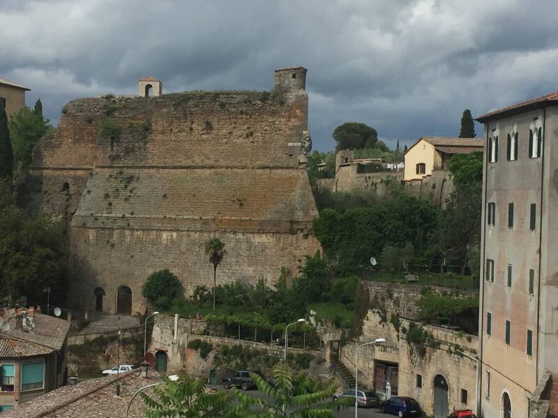 Wilma de krom in Toscane