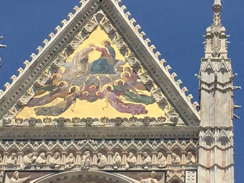 Wilma de krom in Toscane