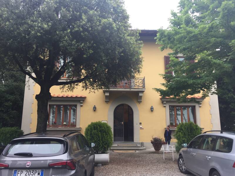 Wilma de krom in Toscane