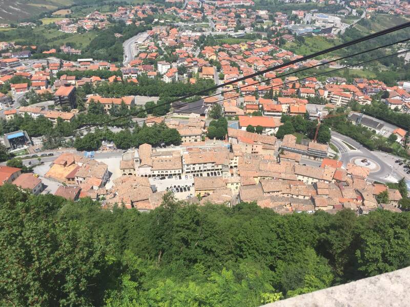 Wilma de Krom in San Marino
