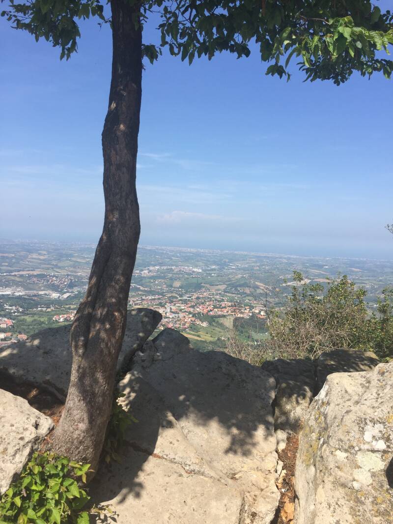 Wilma de Krom in San Marino