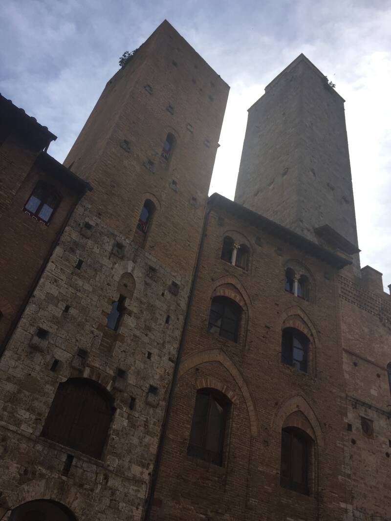 Wilma de krom in Toscane