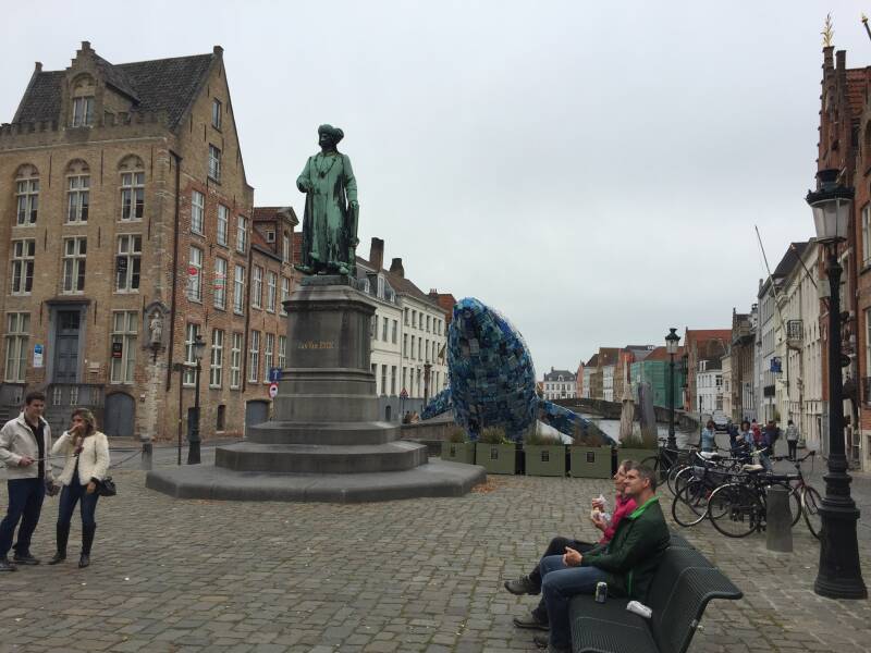 Wilma de Krom in Brugge