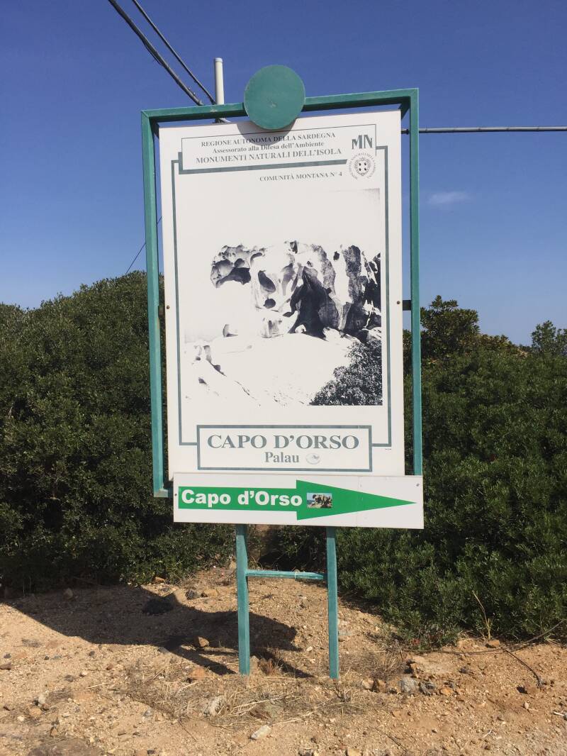 Wilma de Krom op Sardinie