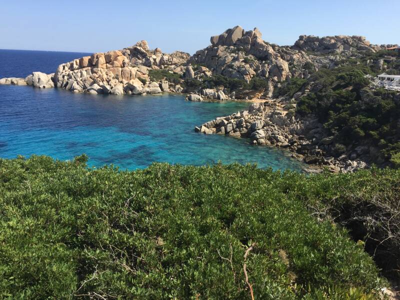 Wilma de Krom op Sardinie