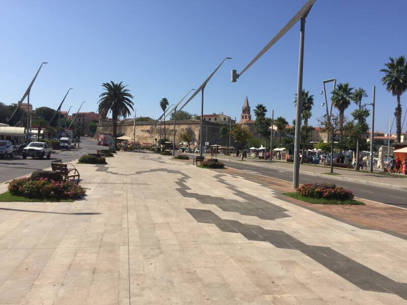 Wilma de Krom op Sardinie