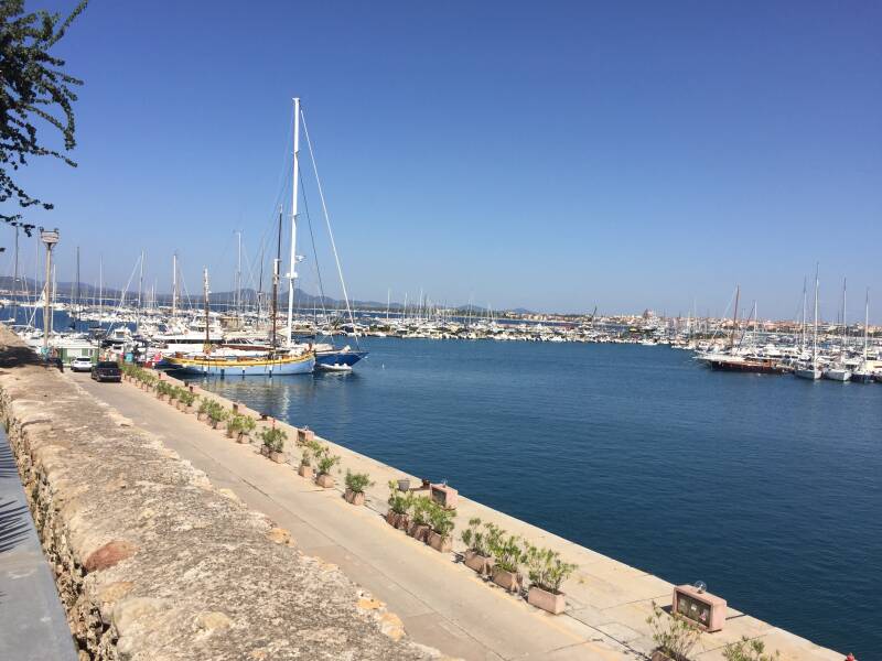 Wilma de Krom op Sardinie