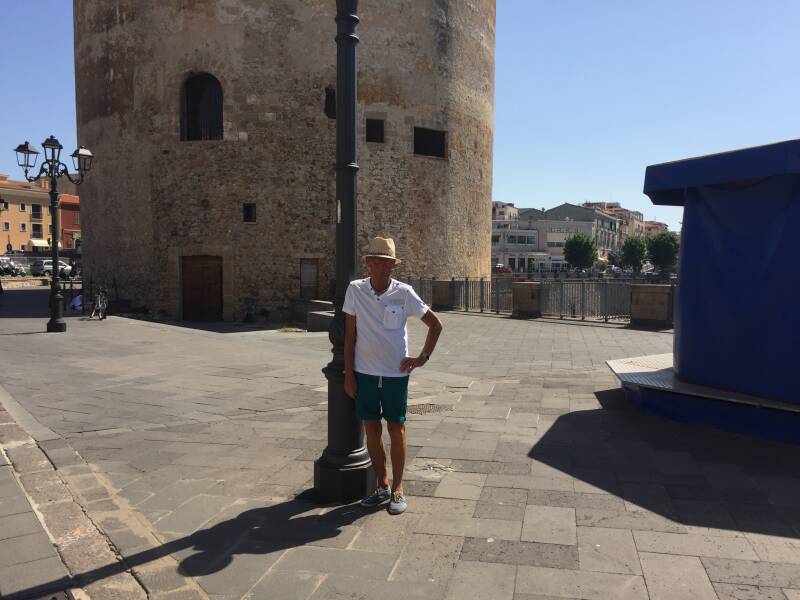 Wilma de Krom op Sardinie