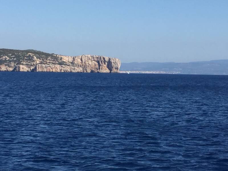 Wilma de Krom op Sardinie
