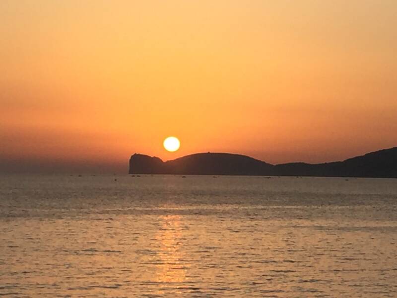 Wilma de Krom op Sardinie