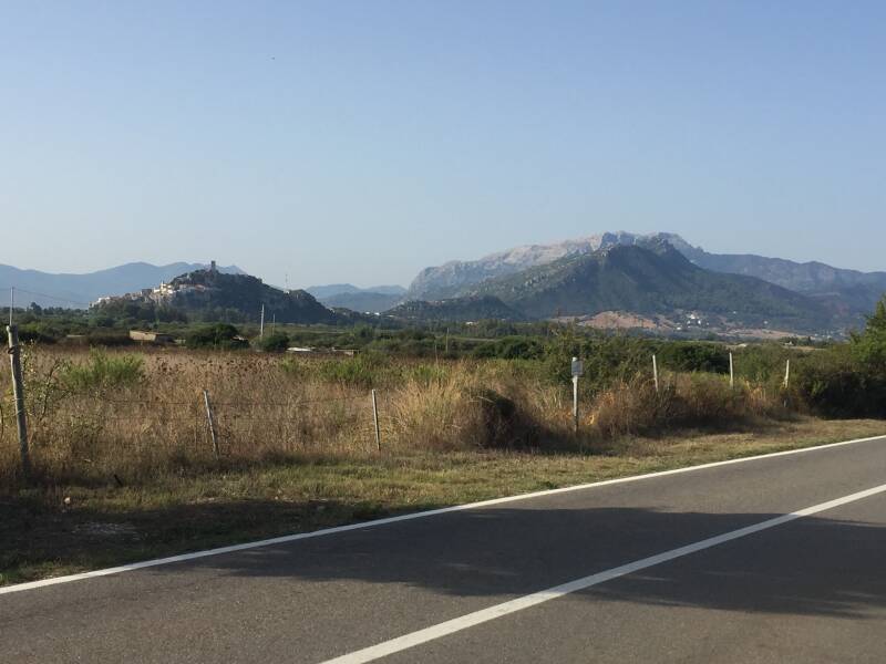 Wilma de Krom op Sardinie