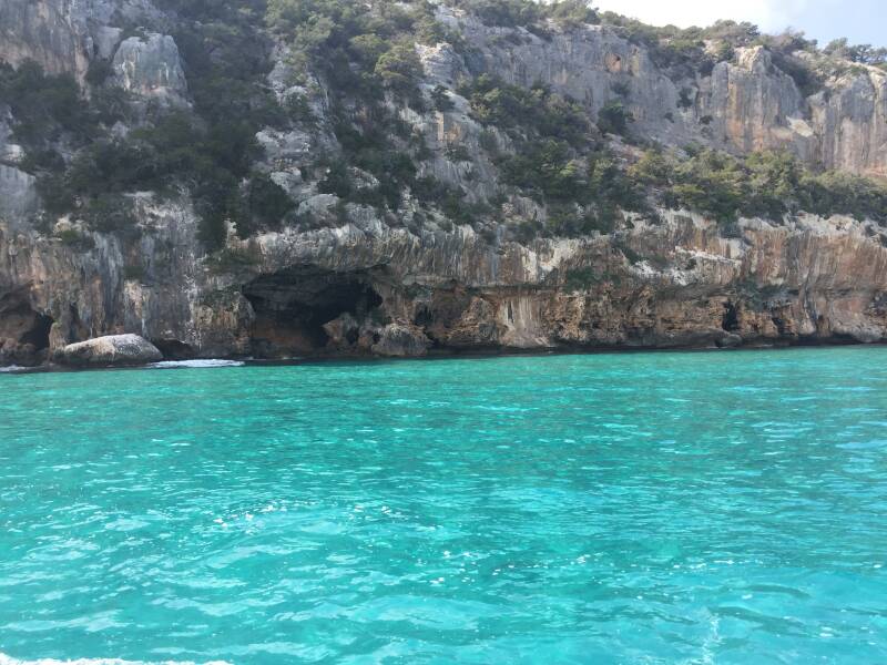 Wilma de Krom op Sardinie