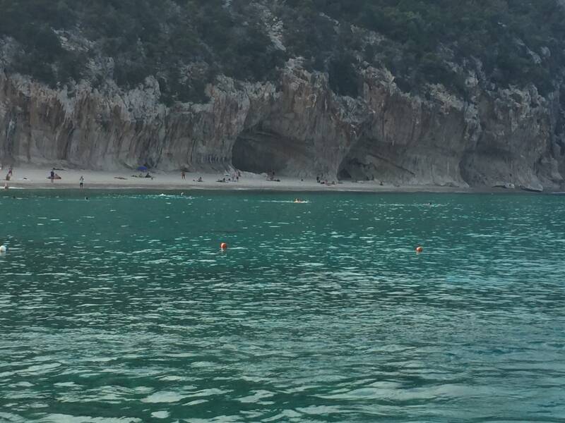 Wilma de Krom op Sardinie