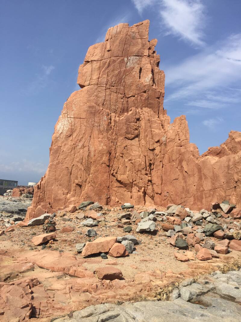 Wilma de Krom op Sardinie