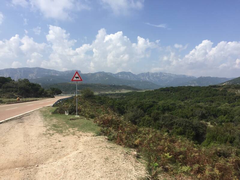 Wilma de Krom op Sardinie