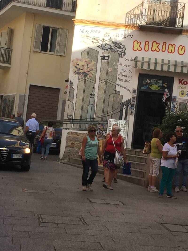 Wilma de Krom op Sardinie