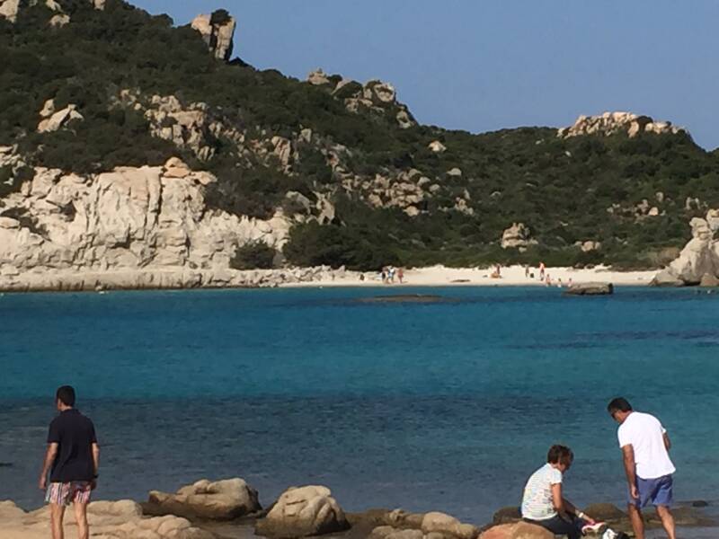 Wilma de Krom op Sardinie