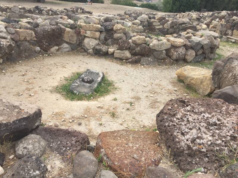 Wilma de Krom op Sardinie